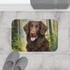 Doggylips Curly-Coated Retriever Bathroom Rug Mat -