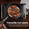 Techwood Hot Plate Portable Electric Stove 1500W Countertop Single Burner