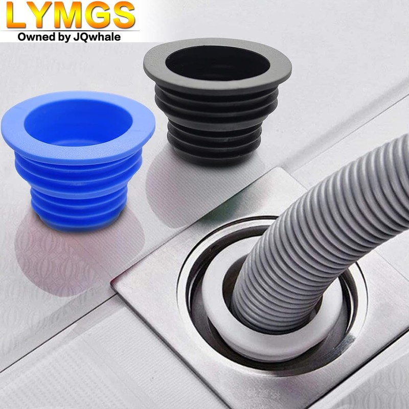 LYMGS Universal Fit Drain Pipe Hose Silicone Plug, Washing Machine