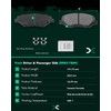 SCITOO Disc Brake Pads Kits D943-7844 Ceramic Front Brake Pads