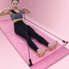 Home Workout Stretching Bar for Yoga, Pilates & Exercise Stretching Stick Purple