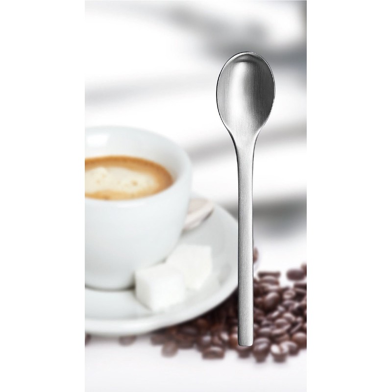 Puresigns Espressolöffel Set 'One Extra' - 6 Matt Löffel aus