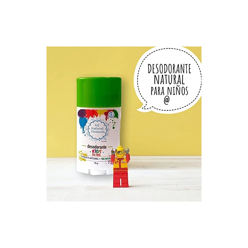 Desodorante Natural KIDS de Tea tree & Bergamota