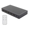 4K HD Multimedia Interface Selector 6Gbps 2.0V 4 In 1