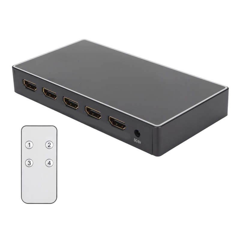 4K HD Multimedia Interface Selector 6Gbps 2.0V 4 In 1