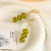 Madison Tyler Olive Dangle Earrings | Gold Plated Zinc Fruit