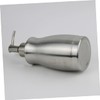CAXUSD Stainless Steel Liquid Soap Dispenser Manual Pump Lotion Bottle