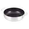 Pearl Metal HB-3964 Double Handed Pot, Silver, 8.7 inches (22