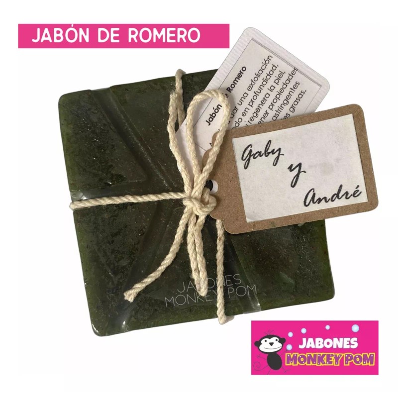 Jabones Monkey Pom 25 Jabones Artesanales Recuerdos Personalizados + 100