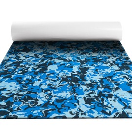 FOCEAN Boat Flooring EVA Foam Boat Decking Marine Flooring Brushed Texture Marine Mats for Boats Yacht Kayak RV 94.5"x15.7", Ocean Camo