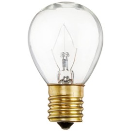 Satco S3629 Intermediate Base 40-Watt S11 Light Bulb, Clear, 1 Count (Pack of 1)