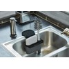 MasterClass MCSINKCADDY Suction Sink Tidy, Black/Grey, adjustable Size