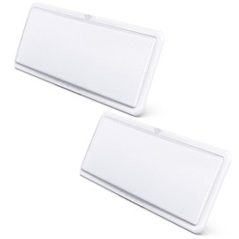 Leisure LED RV LED Ceiling Light 21" x 8" Fixture 2000 Lumen with Touch Dimmer Switch Interior Lighting for Car/RV/Trailer/Camper/Boat DC 12V Natural White 4000-4500K (2 Pack)