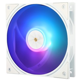 Thermalright TL-P12W-S CPU Case Fan,White ARGB Computer Fan PWM PC Fan, 12cm Specifications Silent Cooler Fan, 1500RPM Speed, PC CPU Cooling Fan