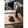 LaLe Living Glam Bowl Iron Gold / White 23.5 x
