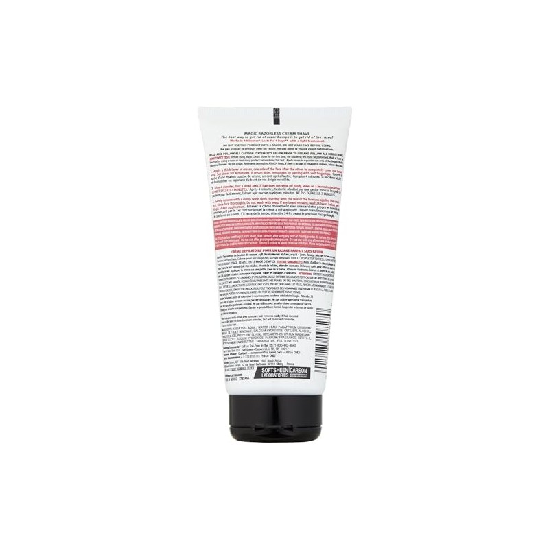 Crema de afeitado mágica extrafuerte, 6 onzas, paquete de 5