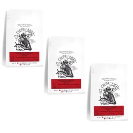 EL CHUPACABRA by Gustos Coffee | Puerto Rican & Colombian Medium Roast Whole Bean Coffee Blend | (3, 8oz)