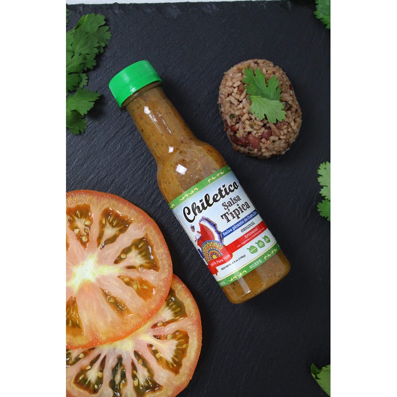 Chiletico - Costa Rica Traditional Sauce, Hot, 10.5 fl oz,