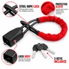 Steering Wheel Lock for Vehicle Security – ABS & Steel