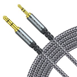 MCSPER 3.5mm to 2.5mm Aux Audio Cable (5FT),Replacement Audio Cord Compatible with SoundTrue Soundlink Bose 700 QuietComfort QC45 QC35II QC35 QC25 Noise Cancelling Headphones,NC700 On-Ear 2 OE2 OE2i (Grey)