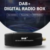 DAB+009 DAB Box Digital Radio Antenna Tuner FM Transmission USB