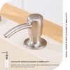 GAGALIFE Kitchen Sink Soap Dispenser with 17 OZ Large Bottle
