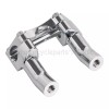 Unbranded Chrome 1" Top Clamp 3-1/2" Handlebar Riser Pullback For