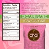 Flamingo Vanilla Decaffeinated Reduced Calorie Chai Tea Latte Mix, 48