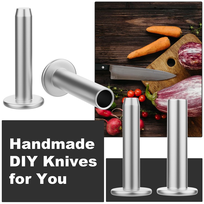 Cutlery Rivets 5/16" x 5/8" Knife Making Handle Pins -Nickel