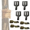 Hxszk 2 Pack Swarm Trap Hanger, 3mm Heavy Duty Alloy