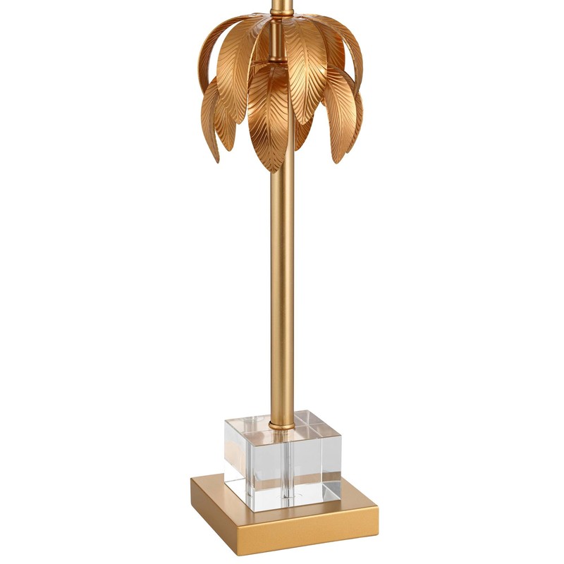 Vienna Full Spectrum Monaco 27 1/2" High Crystal and Brass