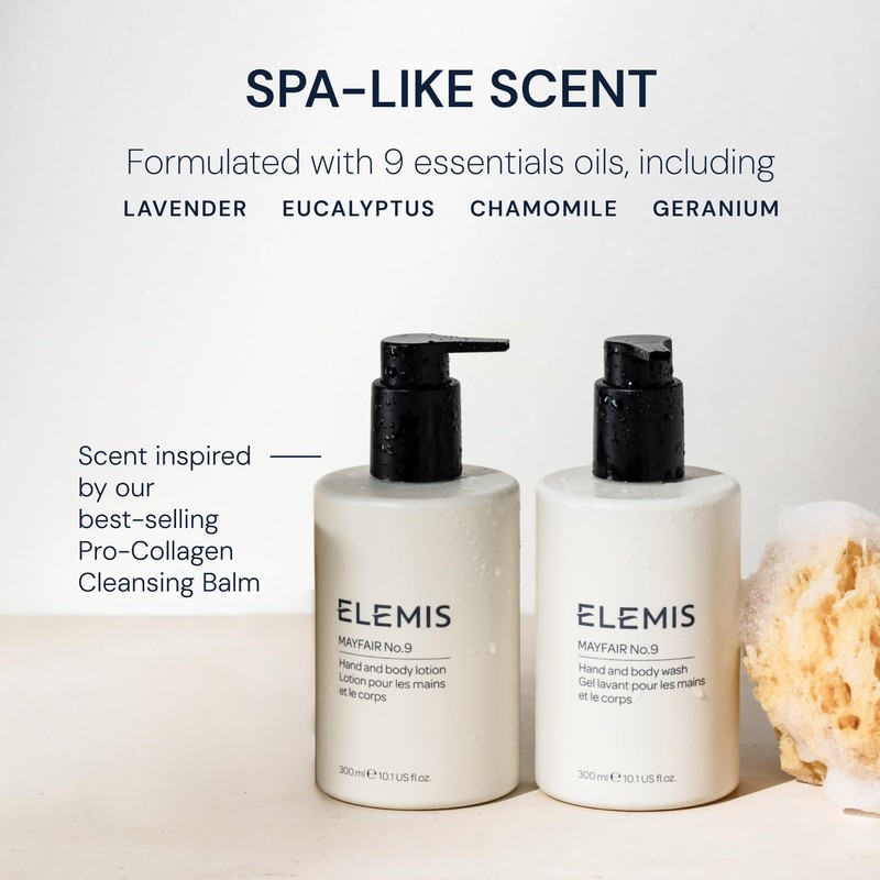 ELEMIS Mayfair No.9 Hand & Body Lotion 300ml - Luxurious