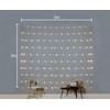 Gresonic Net Fairy Lights Warm White 160LED 1.9mx0.9m/6.5ftx3.2ft 8 Mode