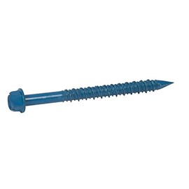 CONFAST 1/4" x 1-3/4" Hex Head Concrete Screw with 3 Drill Bits (300 per Box)