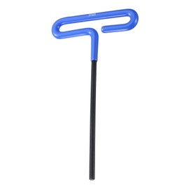 sourcing map T Handle Hex Key Wrench 5mm Metric Long T-Key Hexagon Wrenches Spanner Repair Tool with Cushion Grip
