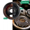 Purelux Electric Range Drip Pans Replacement for GE or Hotpoint