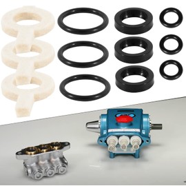 JIAD 30623 Replacement Seals Kit Pump Pressure Washer Seals Kit for Cat for 30, 31, 34, 35, 310, 310S, 310B, 310W, 340, 340S, 340W, 350, 350S, 350B, 350W Models