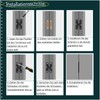 KAFENDA-Concealed Door hingesCross Hinges (1 Pair) zinc Alloy Material, 0-180