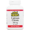 Natural Factors - Calcium Factor+®Citrate 350mg, 90 Tablets