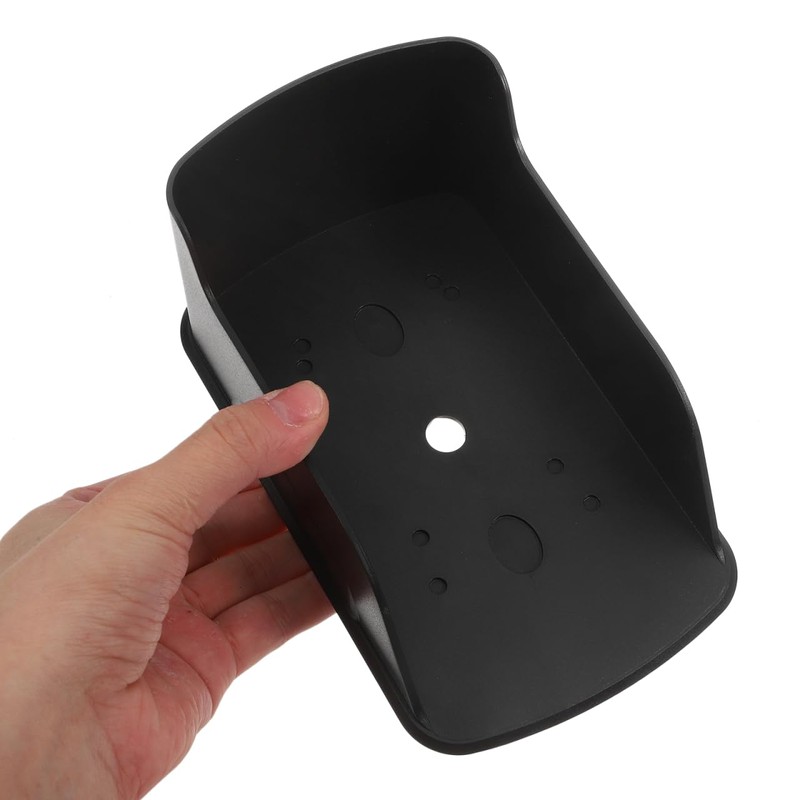 Plastic Doorbell Cover, Weatherproof Chime Protector for Attendance Machine, 17CM,