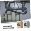 Tofficu 2PCS Adapter Pipe Fitting Connector for Durable Design for