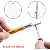 Yakamoz 2 Pack 3-15mm Tungsten Carbide Glass Cutter Metal Handle