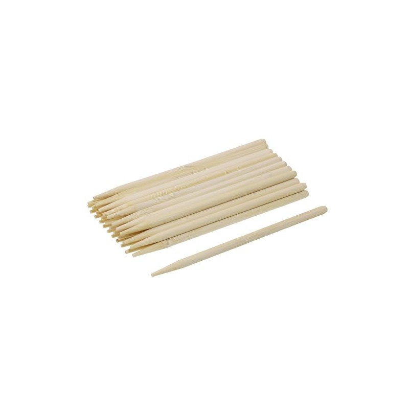 PPhtony Heavy Duty Bamboo Stylus Sticks Craft Sticks for Scratching