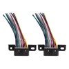 2PCS Diagnostic OBD2 16 PIN Female Connector Harness Car 16