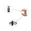 50PCS Cord Locks, Height 2.5cm End Spring Stop Toggle Stoppers