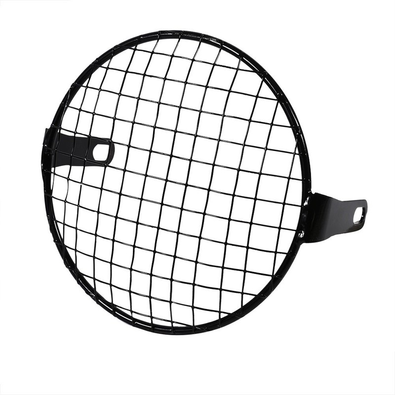 VGEBY 6.3" Universal Motorcycle Metal Mesh Grill Headlight Mesh Protector