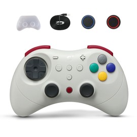 GuliKit Elves 2 Pro Wireless Gaming Controller for Switch/Switch 2,Windows,iOS & Android - Weiß