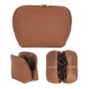 Neceser de viaje para mujer, neceser impermeable con soporte para