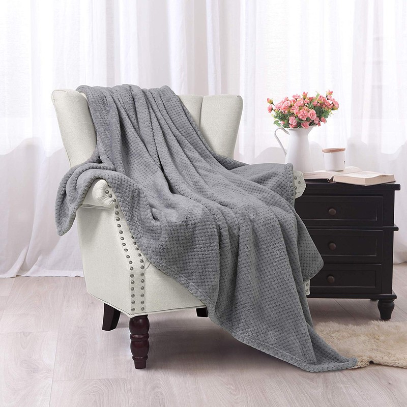 Exclusivo Mezcla Extra Large Fleece Throw Blanket, 127x178 CM Soft