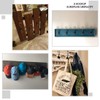 Keadic 12 Pack Heavy Duty Rustic Bronze Coat Hooks Kit